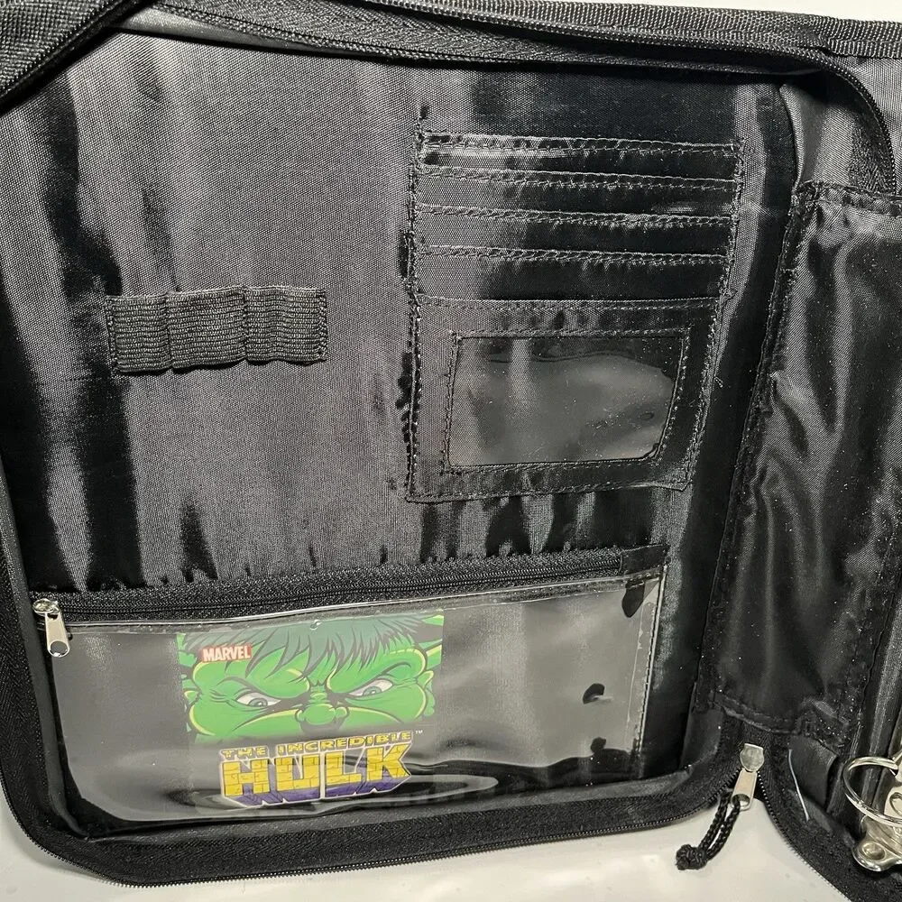 Marvel The Incredible Hulk 3-rings Binder 2002 Fast Forward LLC Vintage